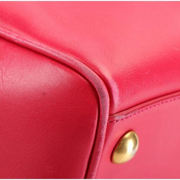 Saint Laurent Classic Baby Duffel in Fuchsia Pink Leather - Picture 13 of 13